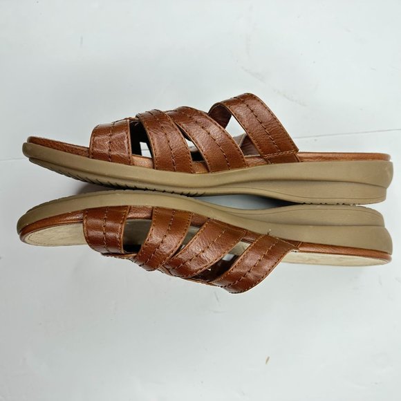 Women's Sandals by Kim Rogers Size 10M Excellent condition Brown - Picture 4 of 5